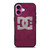 DC SHOE LOGO PINK iPhone 16 Plus Case