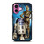 DROID 3-CPO AND R2-D2 STAR WARS iPhone 16 Plus Case