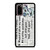 LILO AND STITCH QUOTES Disney Samsung Galaxy S20 Case