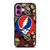 GREATEFUL DEAD BAND ICON SKULL AND ROSE iPhone 16 Plus Case
