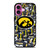 IOWA HAWKEYES FOOTBALL iPhone 16 Plus Case
