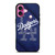 LA LOS ANGELES DODGERS iPhone 16 Plus Case