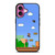 MARIO BROS GAME NEW iPhone 16 Plus Case
