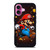 MARIO BROSS GAME CARTOON iPhone 16 Plus Case