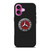 MERCEDES BENZ CLASSIC LOGO CARBON iPhone 16 Plus Case