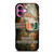 MIAMI HURRICANES LOGO NFL iPhone 16 Plus Case