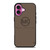 MICHAEL KORS NEW YORK LOGO BROWN iPhone 16 Plus Case