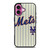 NEW YORK METS BASEBALL TEAM LOGO ICON iPhone 16 Plus Case
