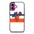 NEW YORK METS LOGO BASEBALL TEAM ICON iPhone 16 Plus Case