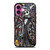 NIGHTMARE BEFORE CHRISTMAS ART GLASS iPhone 16 Plus Case