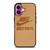NIKE JUST DO IT LOGO STENCILS ICON iPhone 16 Plus Case