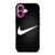 NIKE METAL LOGO iPhone 16 Plus Case