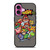 NINTENDO GAME CHARACTER SUPER SMASH BROSS AND FRIENDS iPhone 16 Plus Case