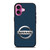 NISSAN CAR LOGO DENIM iPhone 16 Plus Case