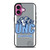 NORTH CAROLINA TAR HEELS LOGO BASKETBALL UNIVERSITY MASCOT iPhone 16 Plus Case