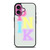 PINK NATION VICTORIA'S SECRET LOGO PRETTY IN ICON iPhone 16 Plus Case
