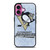PITTSBURGH PENGUINS LOGO iPhone 16 Plus Case