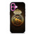 REAL MADRID FC GOLD iPhone 16 Plus Case