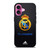 REAL MADRID FC METAL LOGO iPhone 16 Plus Case
