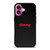 SUZUKI JJIMNY LOGO CARBON iPhone 16 Plus Case