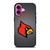 UNIVERSITY OF LOUISVILLE CARDINALS LOGO 2 iPhone 16 Plus Case