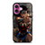 WONDER WOMAN RETRO COMIC iPhone 16 Plus Case