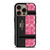 COACH NEW YORK LOGO PINK BAG iPhone 16 Pro Case