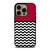 COLORBLOCK DARK RED CHEVRON iPhone 16 Pro Case