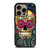 SUGAR SKULL TATTOO FLOWER iPhone 16 Pro Case
