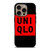 UNIQLO LOGO RED BLACK iPhone 16 Pro Case