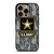 US ARMY ARMY LOGO CAMO PIXEL iPhone 16 Pro Case