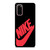 NIKE LOGO RED Samsung Galaxy S20 Case