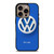 VOLKSWAGEN VW DAS LOGO BLUE iPhone 16 Pro Case