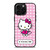 COACH NEW YORK LOGO PATTERN HELLO KITTY iPhone 16 Pro Max Case