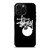 STUSSY BLACK LOGO iPhone 16 Pro Max Case