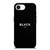 BLVCK PARIS SNAKE LEATHER LOGO iPhone 16e Case