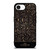 COACH NEW YORK LOGO BATIK BLACK PATTERN iPhone 16e Case
