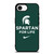 MICHIGAN STATE SPARTAN FOR LIFE iPhone 16e Case