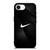 NIKE LOGO BLACK ABSTRACT LINE iPhone 16e Case