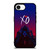THE WEEKND XO LOGO RED BLUE iPhone 16e Case