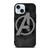 AVENGERS LOGO GRAY iPhone 15  Case Cover