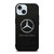 MERCEDES BENZ LOGO ON LEATHER iPhone 15  Case Cover