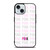 PINK VICTORIA'S SECRET LOGO iPhone 15  Case Cover