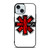 RED HOT CHILI PEPPERS LOGO WHITE iPhone 15  Case Cover
