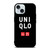 UNIQLO LOGO BLACK 2 iPhone 15  Case Cover