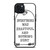 BILLY PILGRIM TOMBSTONE SLAUGHTERHOUSE iPhone 15 Plus Case