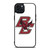 BOSTON COLLEGE EAGLES HOCKEY UNIVERSITY TEAM LOGO iPhone 15 Plus Case