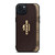 COACH NEW YORK LOGO BROWN WALLET iPhone 15 Plus Case