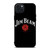 JIM BEAM WHISKEY RED LOGO iPhone 15 Plus Case