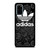 ADIDAS LOGO BLACK FLORAL Samsung Galaxy S20 Plus Case